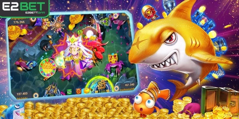 Đa dạng phòng bắn cá trong game 